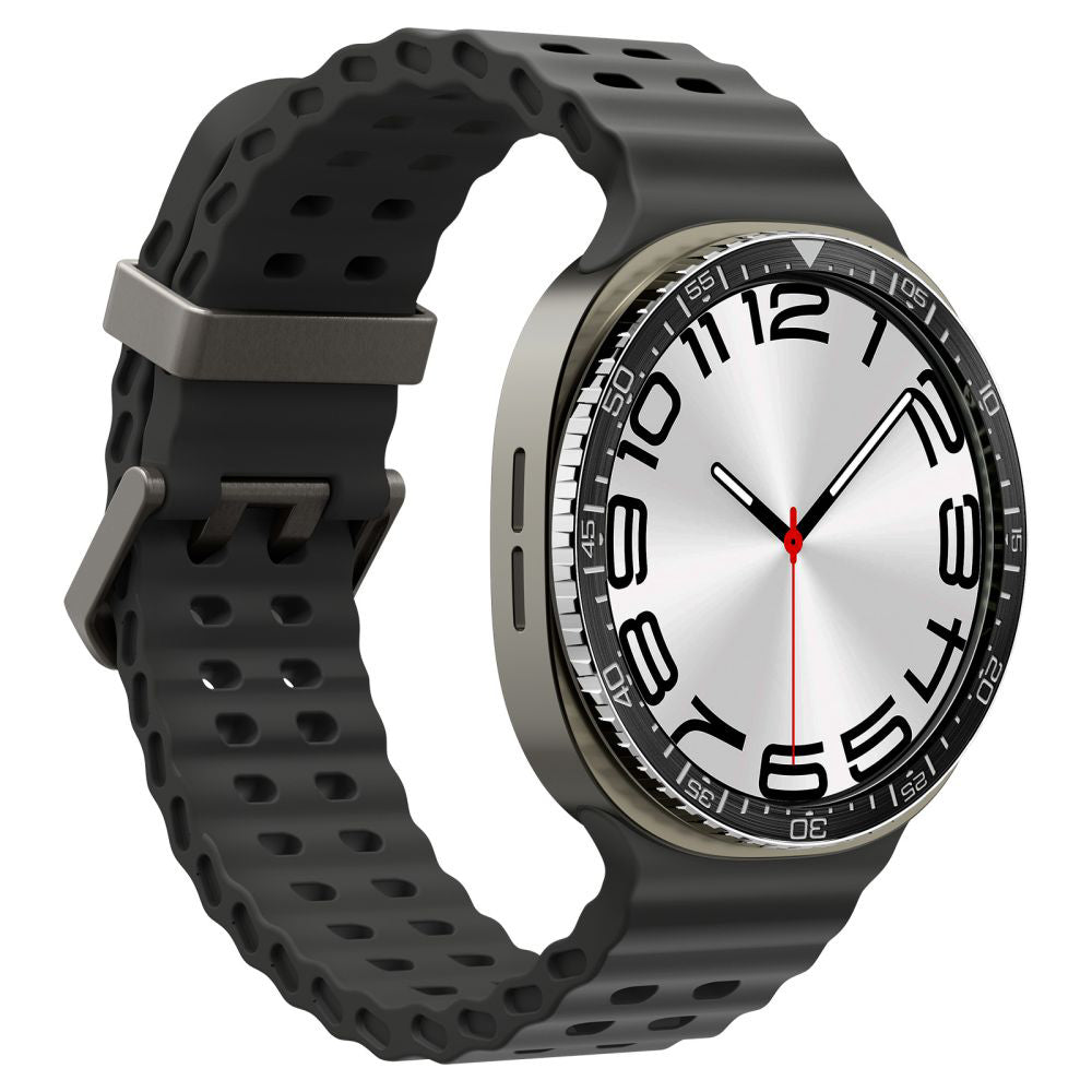 Spigen Tune Diver Beskyttelsesramme til Samsung Galaxy Watch8 44mm, Sort