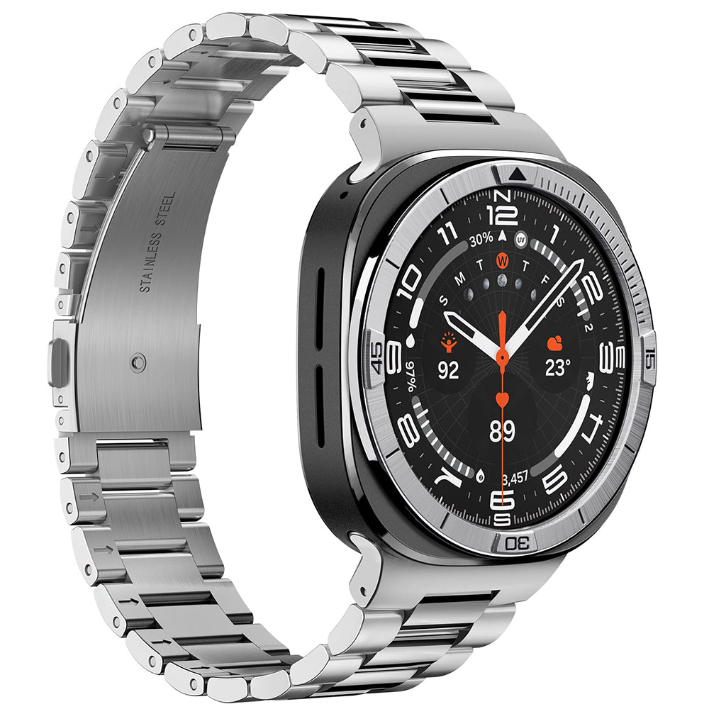 Spigen Tune Pilot beskyttelsesramme til Samsung Galaxy Watch Ultra2, sølv ACS11616