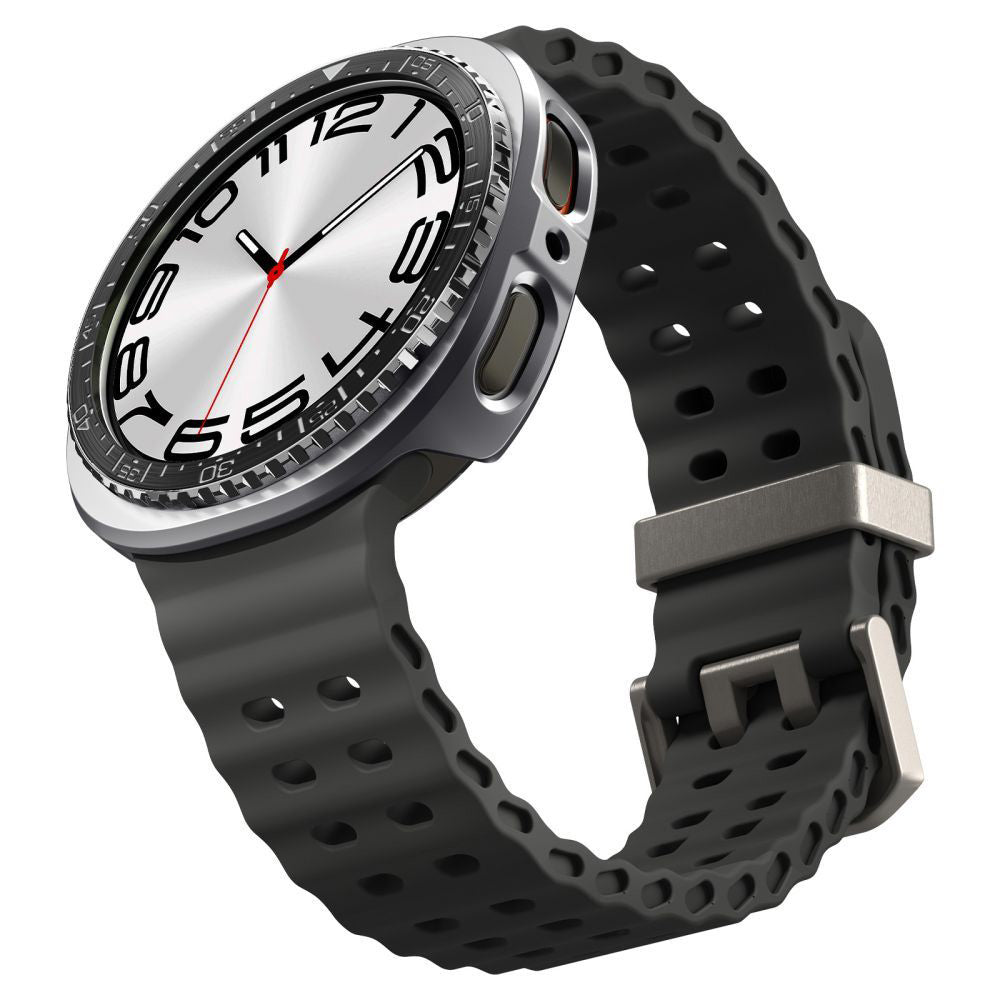 Spigen Tune Pro Diver Beskyttelsesramme til Samsung Galaxy Watch8 44mm, Sort
