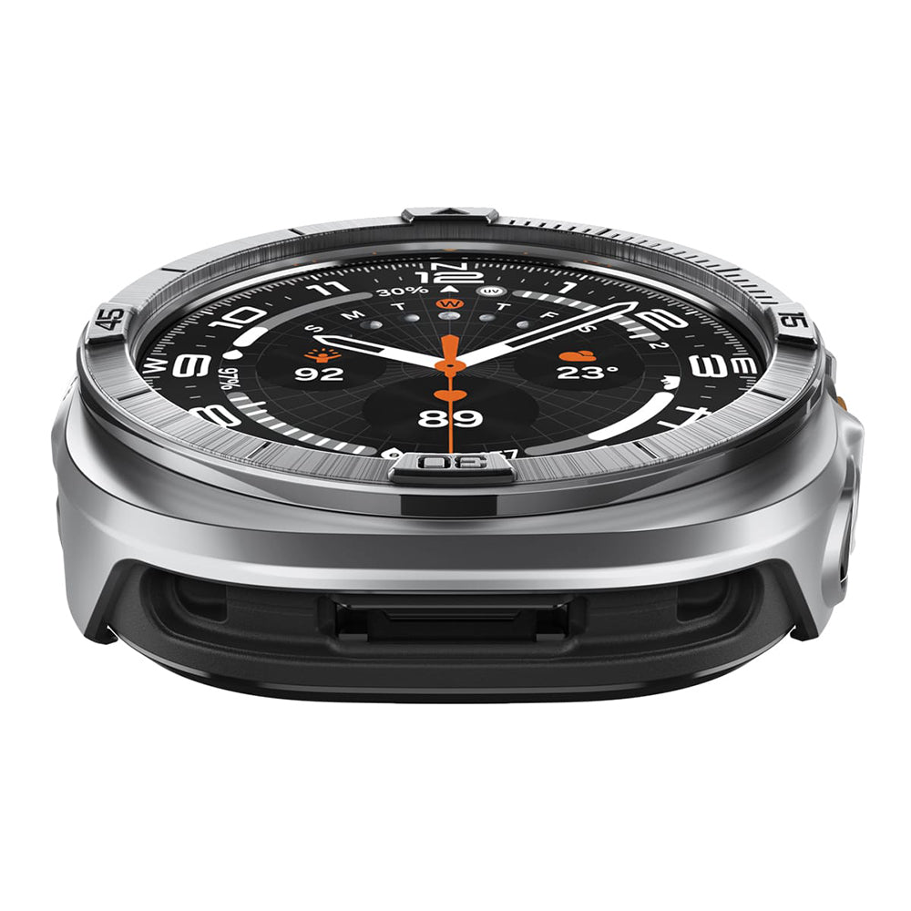 Spigen Tune Pro Pilot beskyttelsesramme til Samsung Galaxy Watch Ultra2, sølv ACS11618