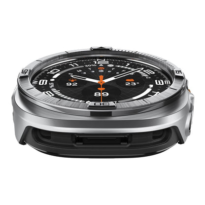 Spigen Tune Pro Pilot beskyttelsesramme til Samsung Galaxy Watch Ultra2, sølv ACS11618