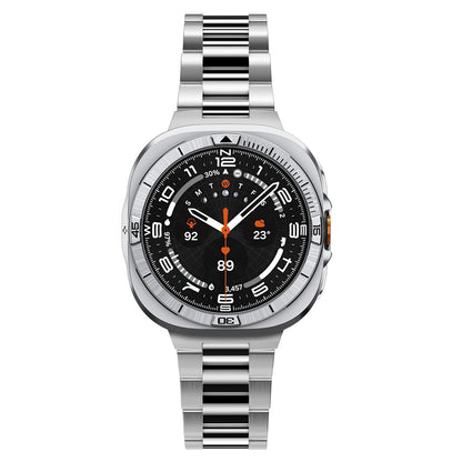 Spigen Tune Pro Pilot beskyttelsesramme til Samsung Galaxy Watch Ultra2, sølv ACS11618