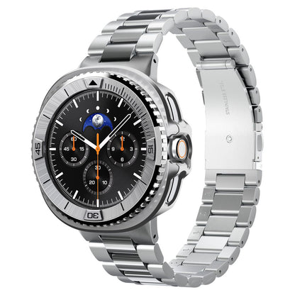 Spigen Tune Pro Pilot Protection Frame for Samsung Galaxy Watch8 Classic, Silver