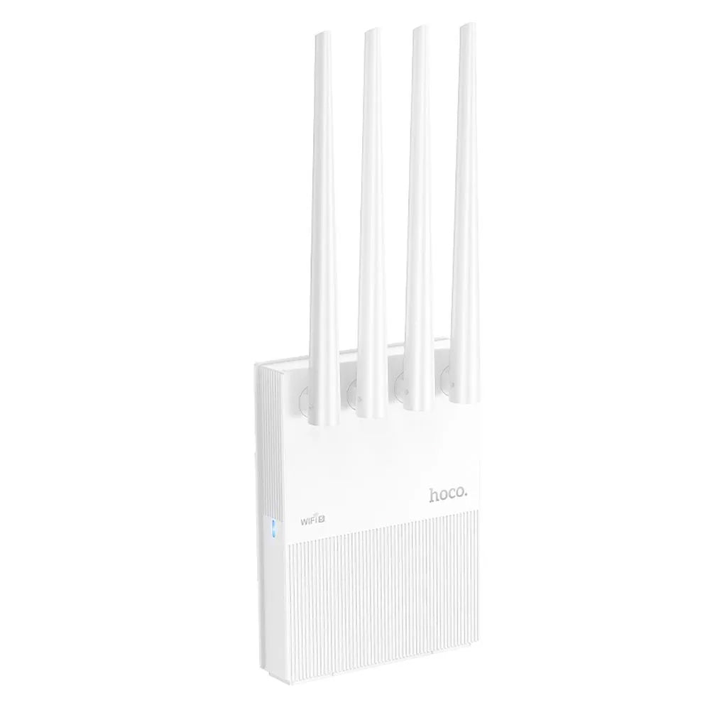 Trådløs Router HOCO HI31, Dual Band, Wi-Fi 5, Hvid