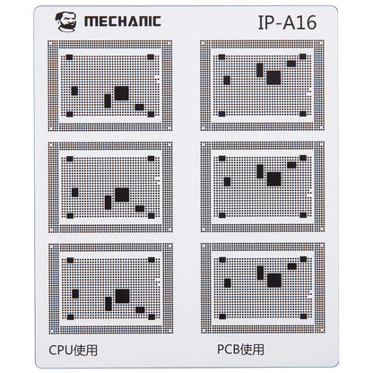 Skabelon til isolering af CI spor Mechanic for Apple iPhone 6 - 16 serien
