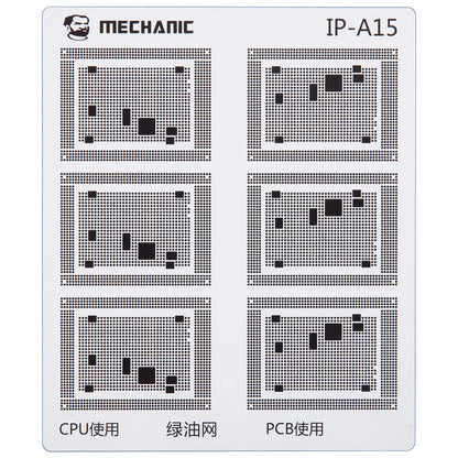 Skabelon til isolering af CI spor Mechanic for Apple iPhone 6 - 16 serien