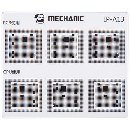 Skabelon til isolering af CI spor Mechanic for Apple iPhone 6 - 16 serien