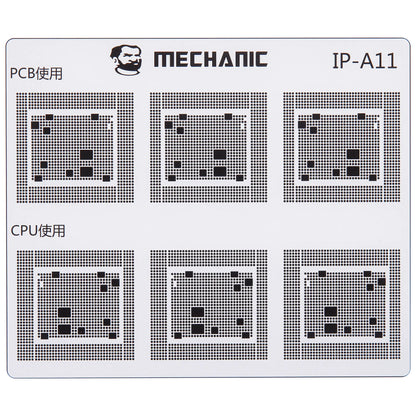 Skabelon til isolering af CI spor Mechanic for Apple iPhone 6 - 16 serien