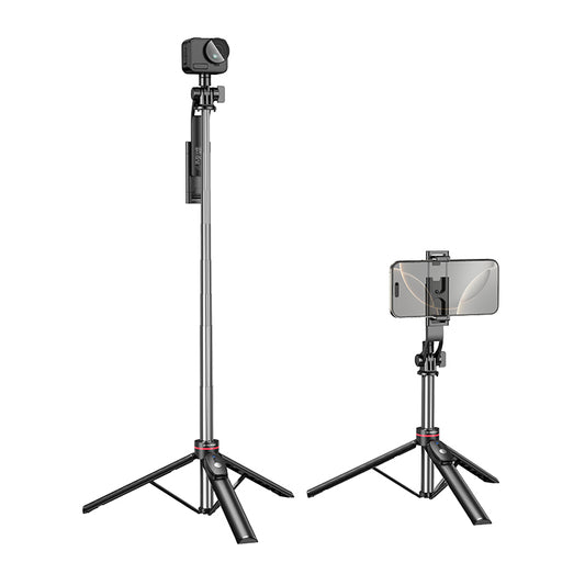 Selfie Stick Bluetooth Borofone BY15 Throne, 4,5 tommer - 7 tommer, Sort