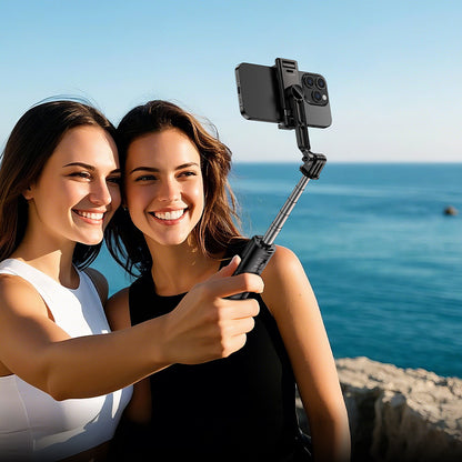 Selfie Stick Bluetooth Borofone BY14 Graceful, 4,5 tommer - 7 tommer, Sort