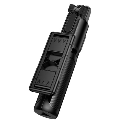 Selfie Stick Bluetooth Borofone BY14 Graceful, 4,5 tommer - 7 tommer, Sort