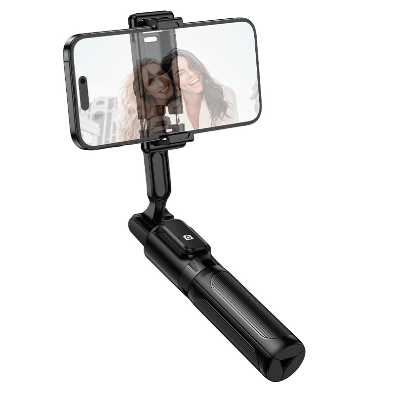 Selfie Stick Bluetooth Borofone BY14 Graceful, 4,5 tommer - 7 tommer, Sort