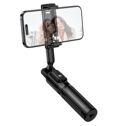 Selfie Stick Bluetooth Borofone BY14 Graceful, 4,5 tommer - 7 tommer, Sort