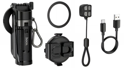 Selfie Stick Bluetooth HOCO K27 Pro, Universal, Sort
