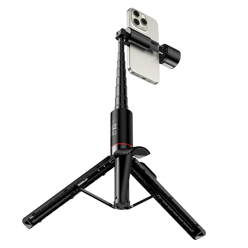 Selfie Stick Bluetooth HOCO K34, 4,5 tommer - 7 tommer, Sort