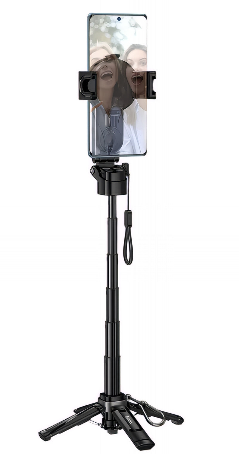 Selfie Stick Bluetooth HOCO K27 Pro, Universal, Sort