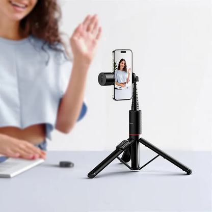 Selfie Stick Bluetooth HOCO K34, 4,5 tommer - 7 tommer, Sort