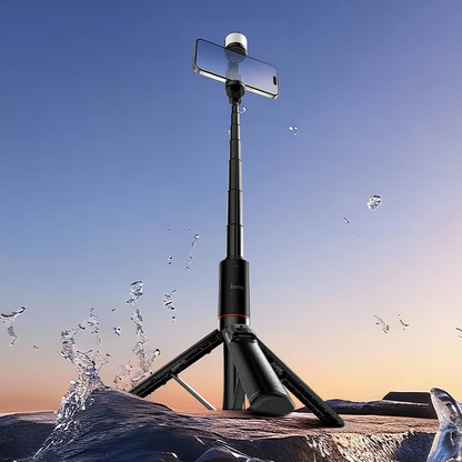 Selfie Stick Bluetooth HOCO K34, 4,5 tommer - 7 tommer, Sort
