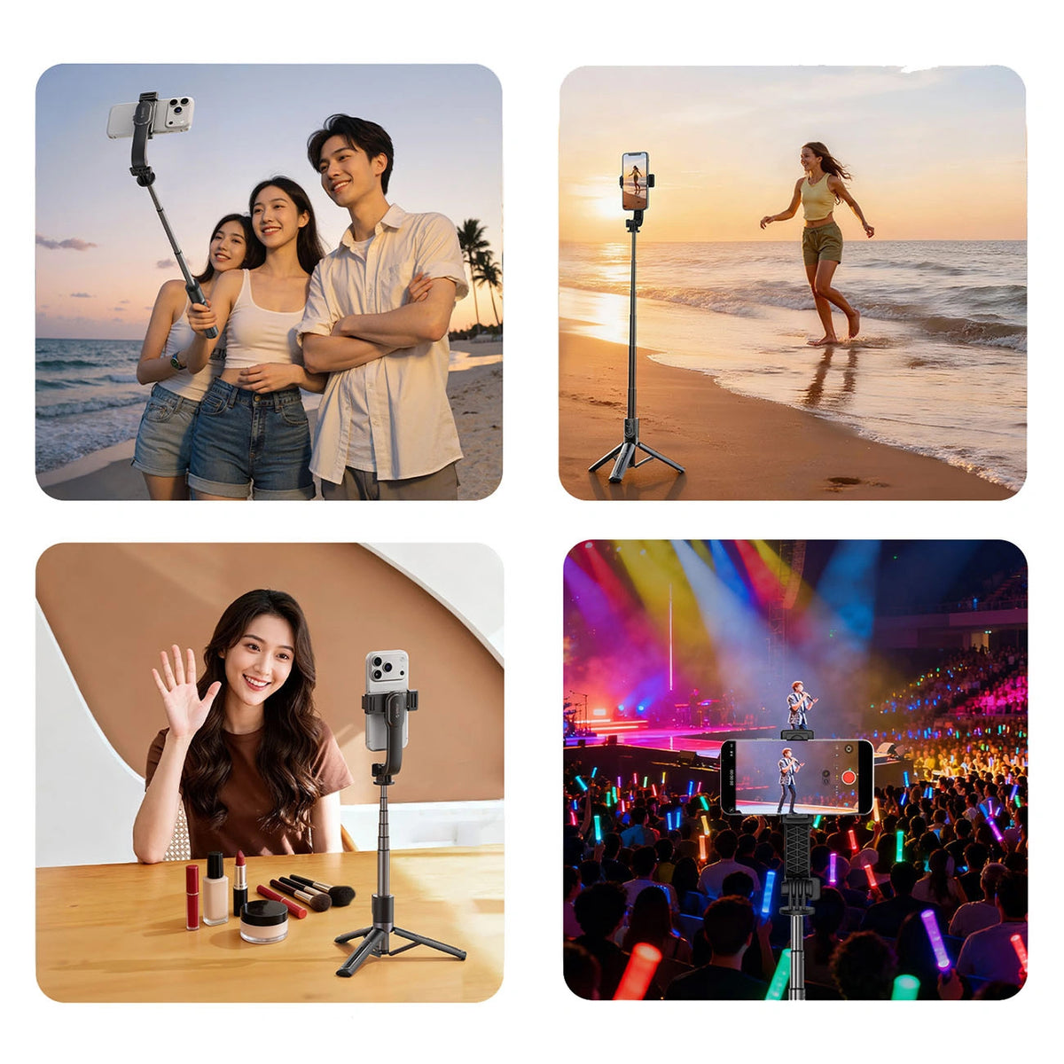 Selfie Stick Bluetooth Orico SPV90, Universal, Sort