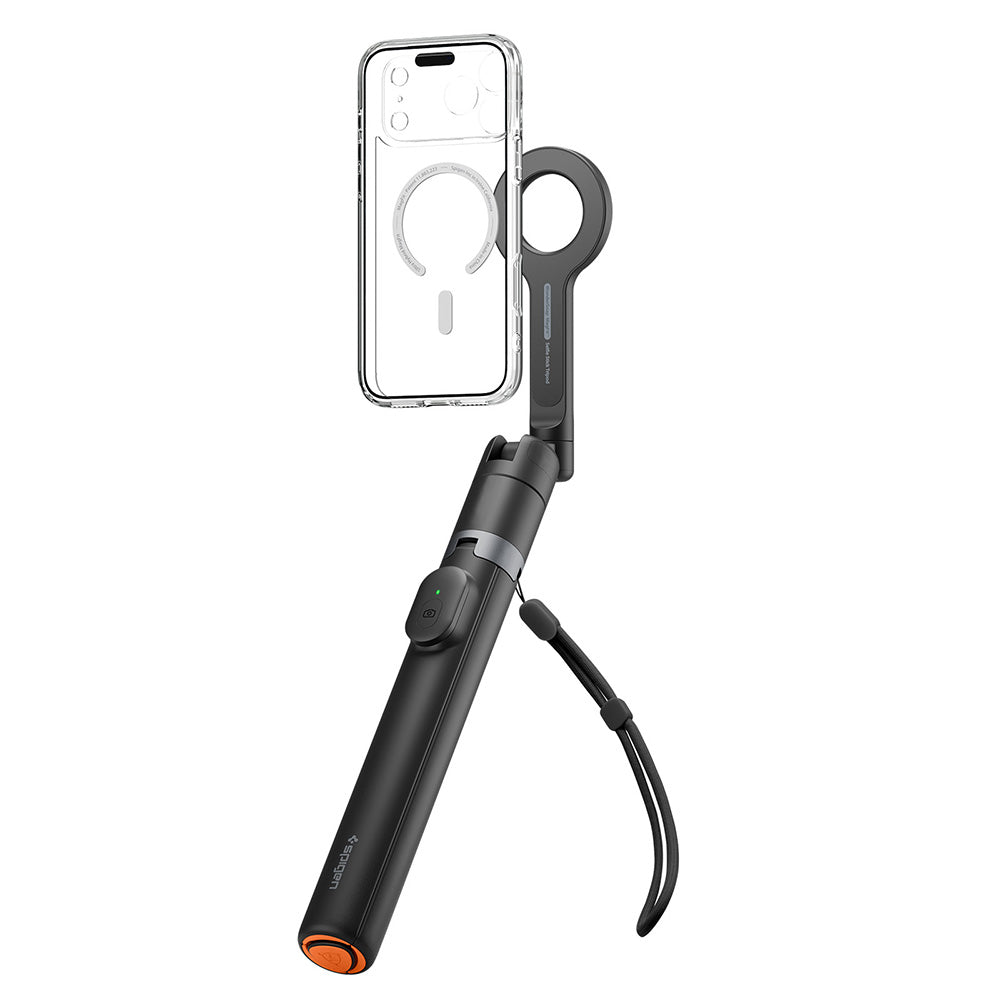 Selfie Stick Bluetooth Spigen S582W, Universal, Sort AMP11372