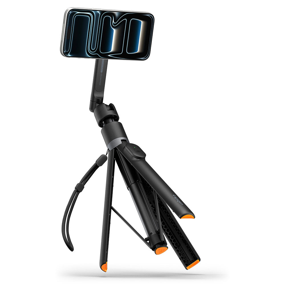 Selfie Stick Bluetooth Spigen S582W, Universal, Sort AMP11372