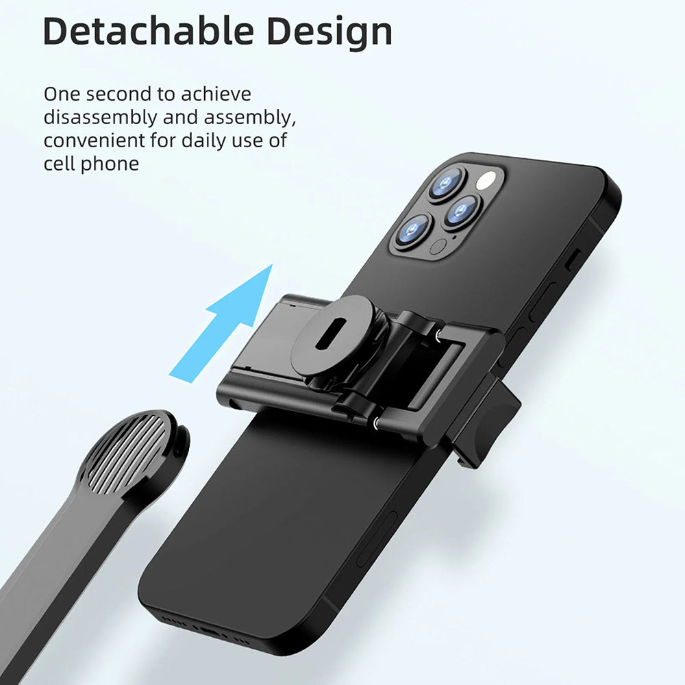 Selfie Stick Bluetooth Techsuit C01, Universal, Sort