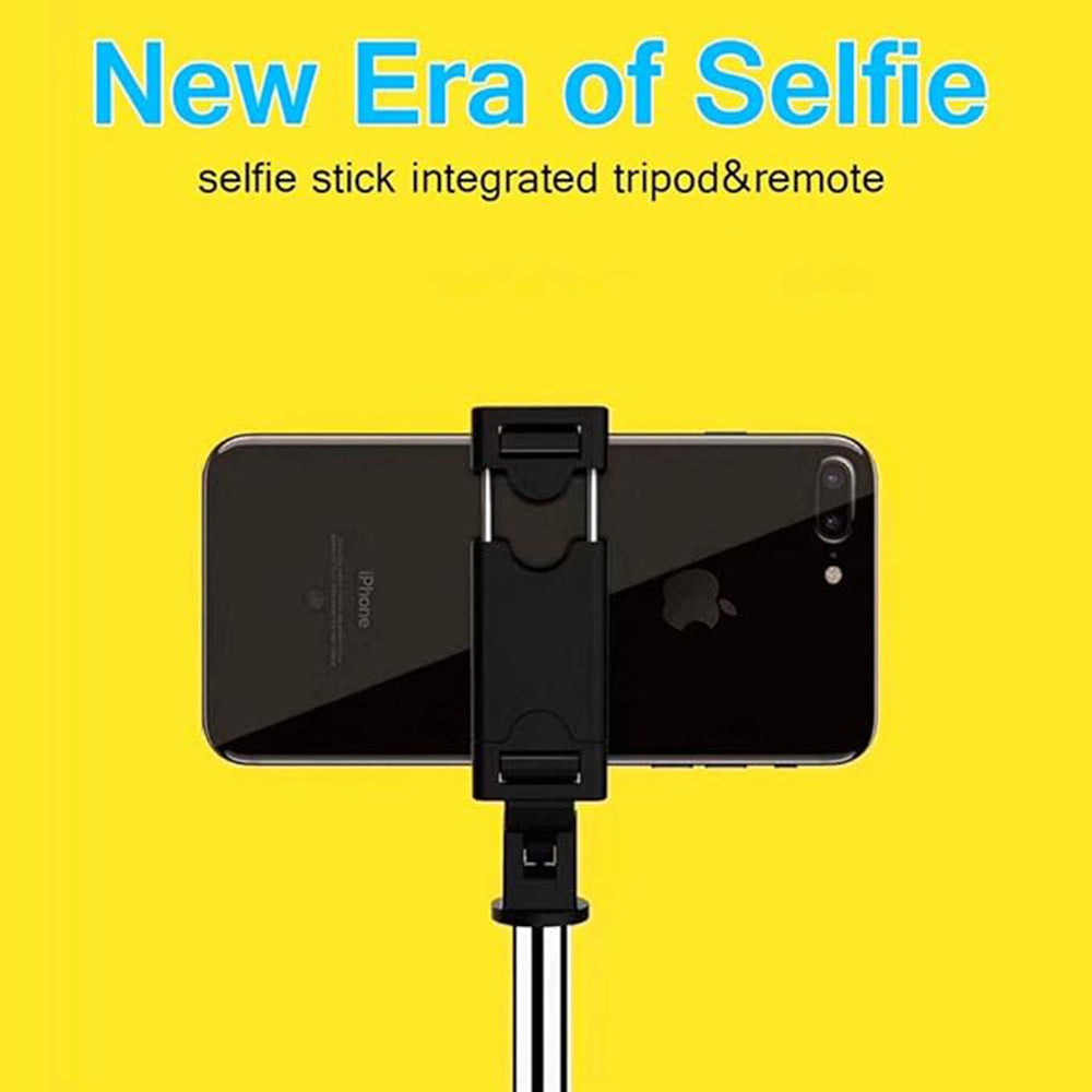 Selfie Stick Bluetooth Techsuit K07, Universal, Sort