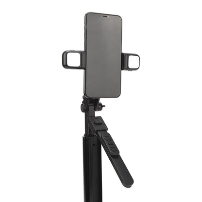 Selfie Stick Bluetooth Techsuit K30S, Universal, Sort
