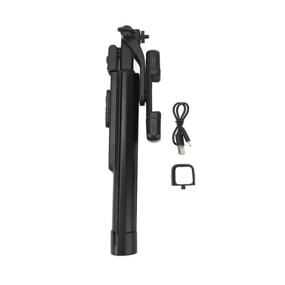 Selfie Stick Bluetooth Techsuit K30S, Universal, Sort