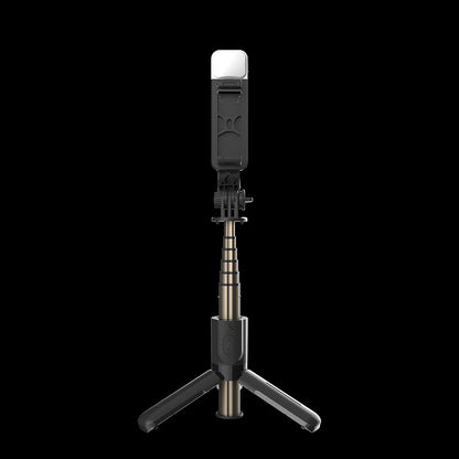 Selfie Stick Bluetooth Techsuit L10s, Universal, Sort