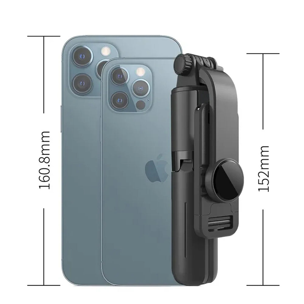 Selfie Stick Bluetooth Techsuit L11, Universal, Sort