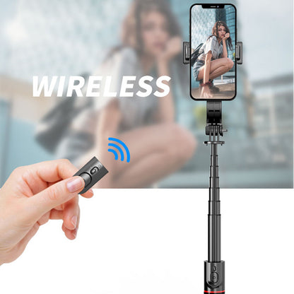 Selfie Stick Bluetooth Techsuit L12, Universal, Sort