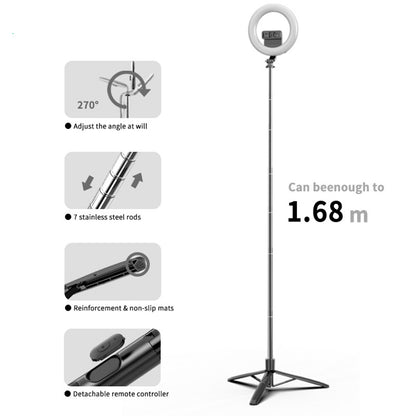 Selfie Stick Bluetooth Techsuit Q05s, Universal, Sort