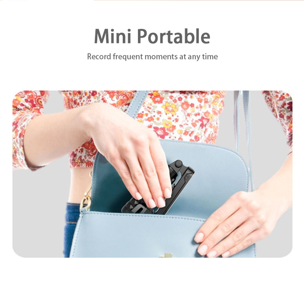 Selfie Stick Bluetooth Techsuit Q09, Universal, Sort