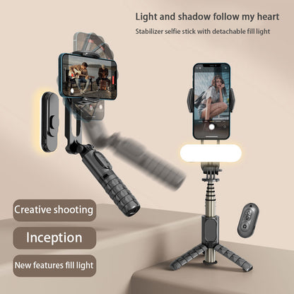 Selfie Stick Bluetooth Techsuit Q09, Universal, Sort