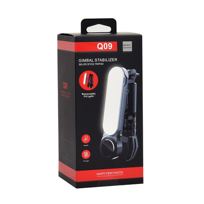 Selfie Stick Bluetooth Techsuit Q09, Universal, Sort
