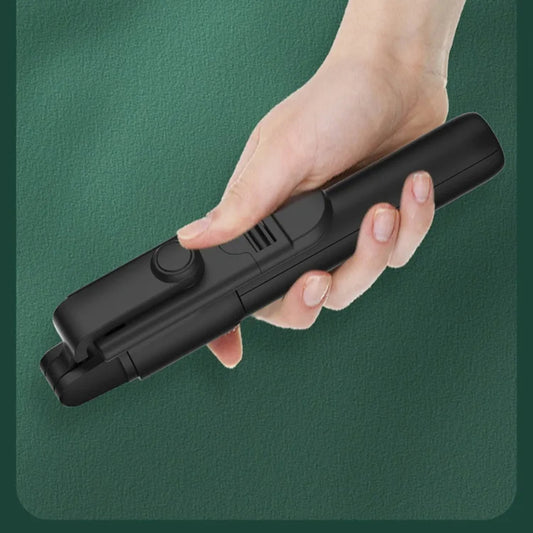 Selfie Stick Bluetooth Techsuit S05-S, Universal, Sort