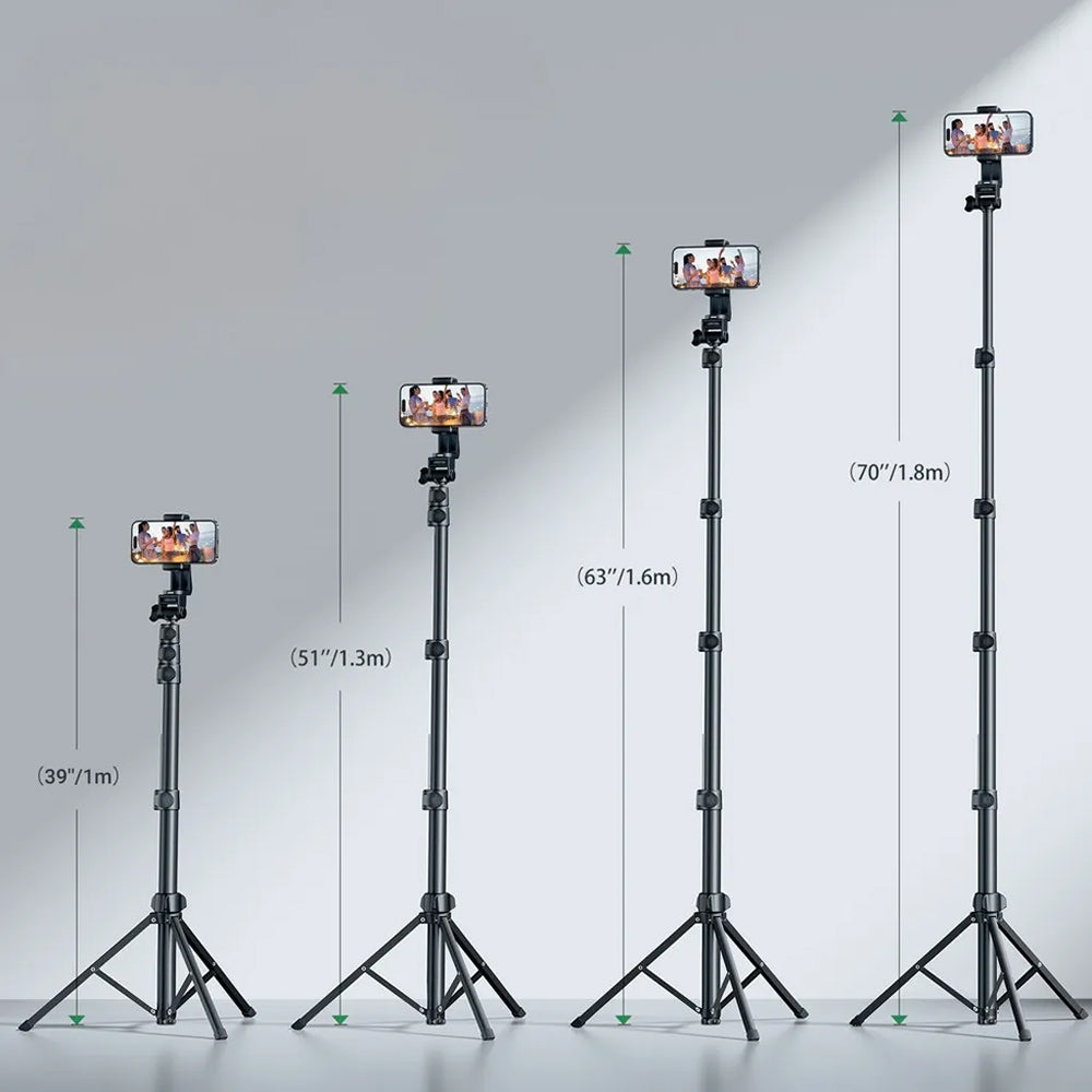 Selfie Stick Bluetooth UGREEN LP680, Universal, Sort