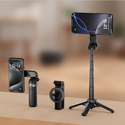Selfie Stick Bluetooth XO Design SS25 Pro, Universal, Sort