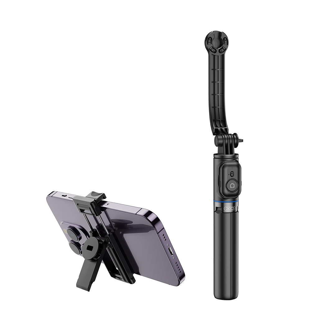 Selfie Stick Bluetooth XO Design SS13, Universal, Sort