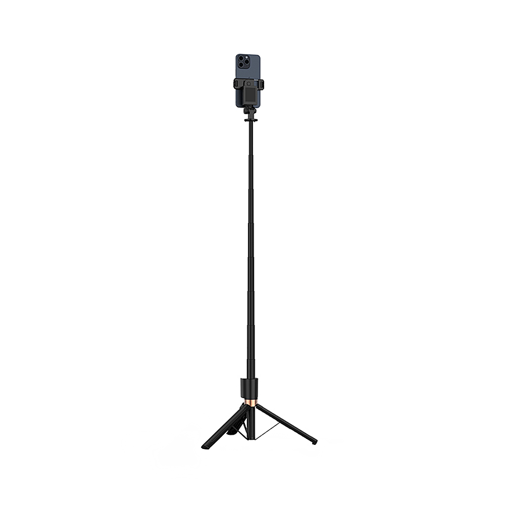 Selfie Stick Bluetooth XO Design SS23 Dual Lights, Universal, Sort