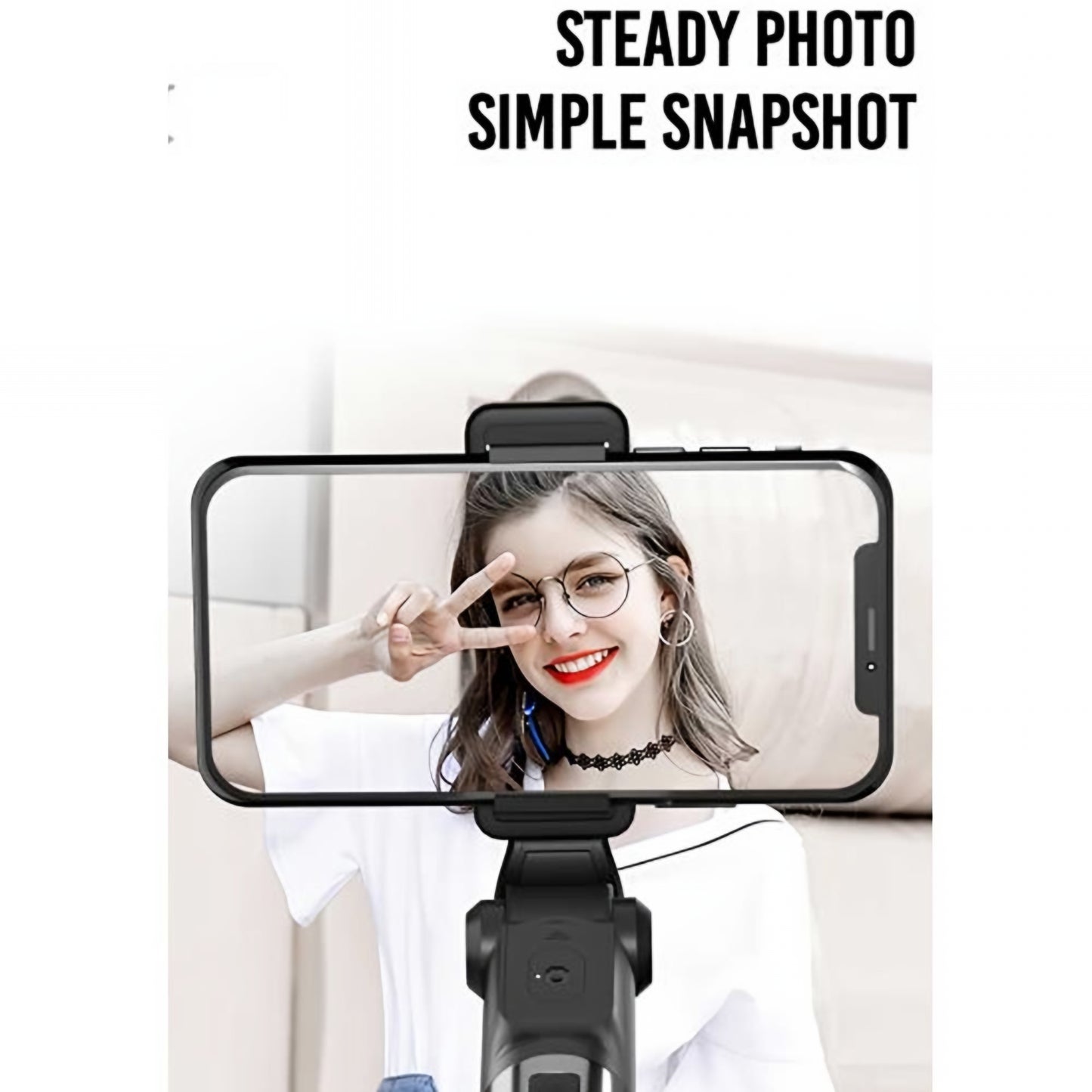 Selfie Stick Bluetooth XO Design SS08, Universal, Sort