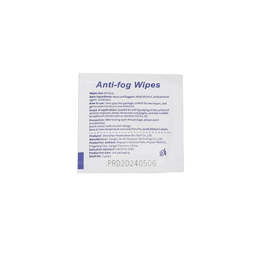 Vådservietter til rengøring Techsuit ETSA1 til linser, sæt med 100 stykker