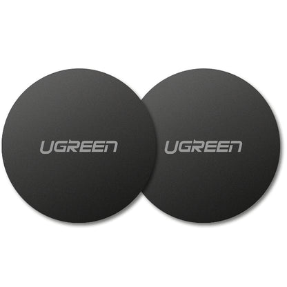 UGREEN Metal Sticker, Sæt med 2 Stykker, Sort