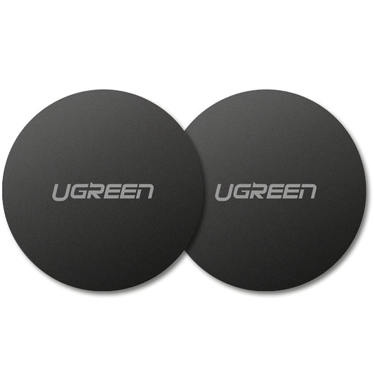 UGREEN Metal Sticker, Sæt med 2 Stykker, Sort