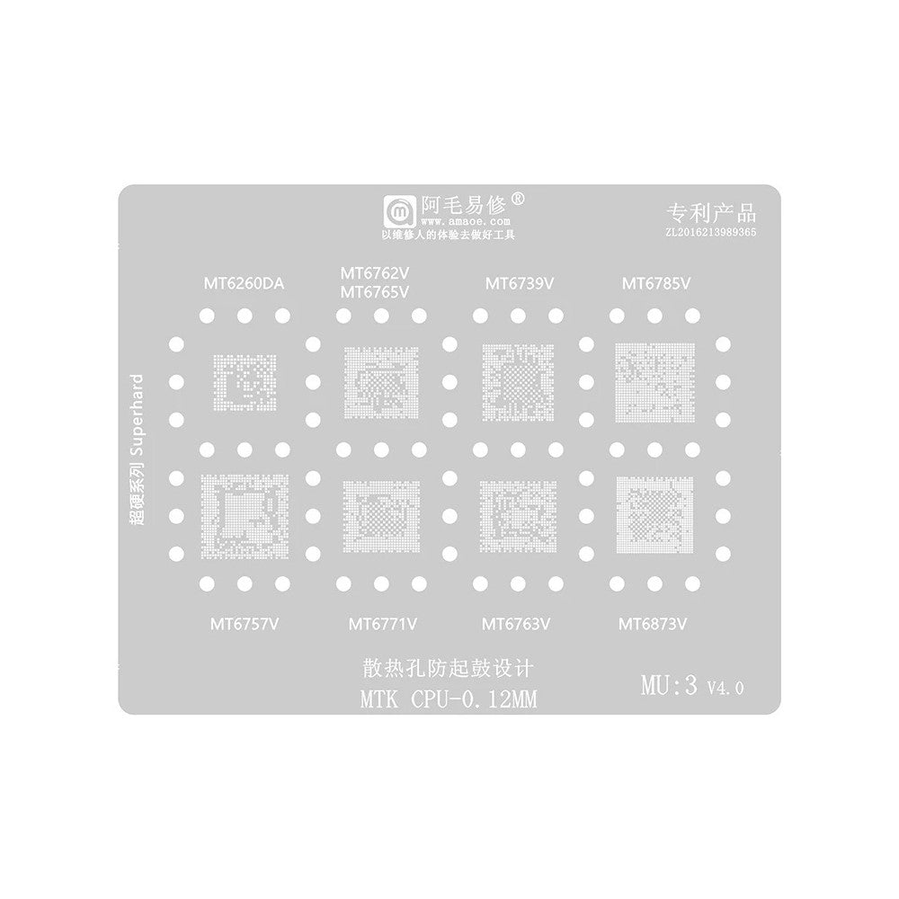 BGA-net Amaoe til CPU MTK MU1-5