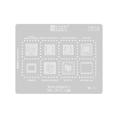 BGA-net Amaoe til CPU MTK MU1-5