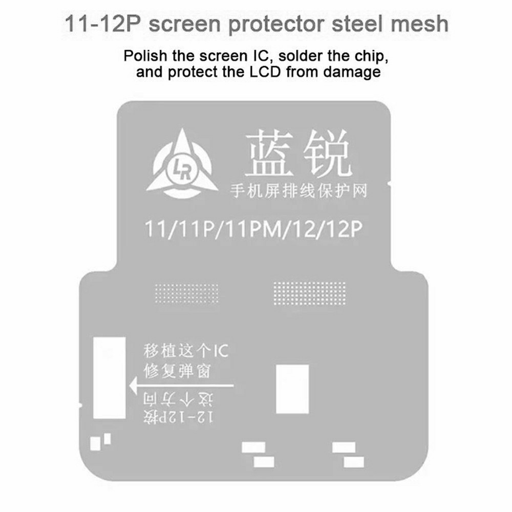 BGA-net Lanrui til Apple iPhone 11 - 15 Serien
