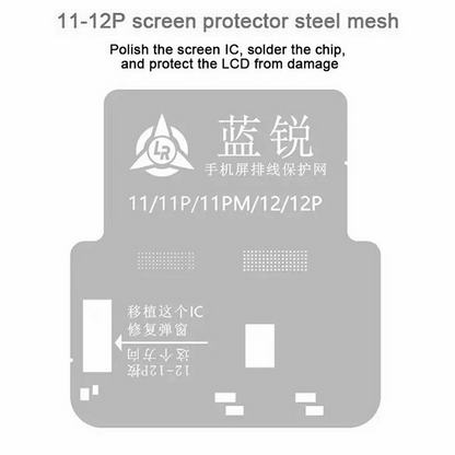 BGA-net Lanrui til Apple iPhone 11 - 15 Serien