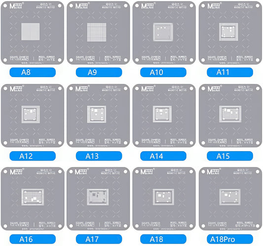 BGA MaAnt skabelon til Apple iPhone 6 - 16 Pro Max, CPU